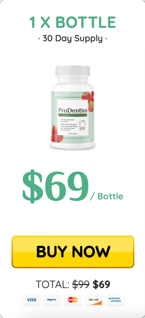 Prodentim Dental Supplement